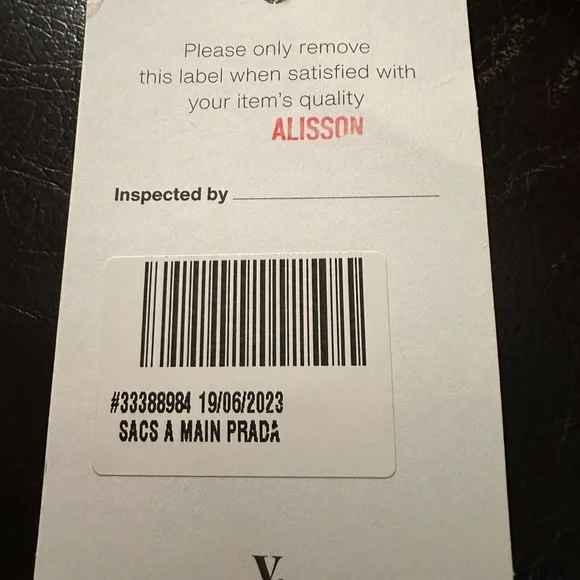 Prada crossbody navy blue excellent condition! - Picture 6 of 8